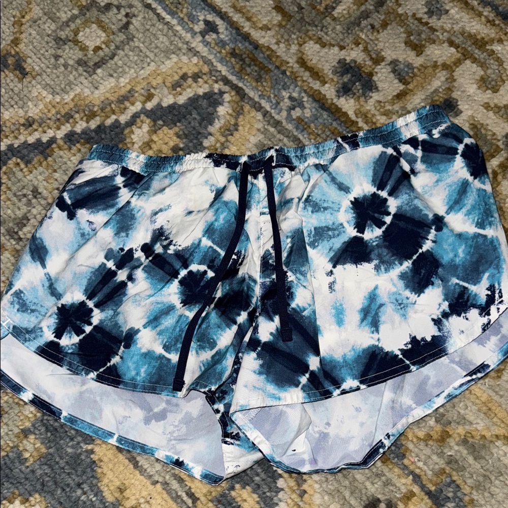Old Navy Blue Tie-Dye Athletic Shorts